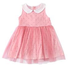 將圖片載入圖庫檢視器 XQ260907DS-夏季｜娃娃領網紗｜背心連衣裙
