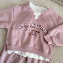 將圖片載入圖庫檢視器 CZ260849TG-春秋季假兩件運動休閒兩件套
