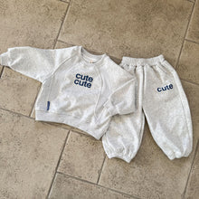 將圖片載入圖庫檢視器 CZ260828TG-春秋季韓版可愛圓領休閒兩件套
