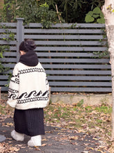 將圖片載入圖庫檢視器 2025D246SE-冬季韓版羊羔絨夾棉加厚拼色連帽外套
