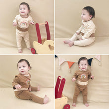 Load image into Gallery viewer, D23302TG-Autumn and winter high waist belly protection long sleeve bottoming suit 

