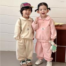 Load image into Gallery viewer, CZ260853TG-春秋運動套裝｜寬鬆衛衣兩件套
