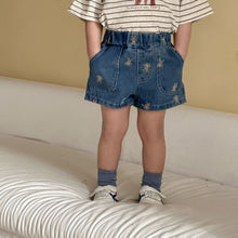 將圖片載入圖庫檢視器 XK260926PA-夏季牛仔休閒短褲
