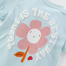 將圖片載入圖庫檢視器 10196TG-夏季圓領短袖休閒套裝
