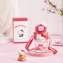 Load image into Gallery viewer, 4509AC-Cartoon food grade tritan big belly water cup with straw 
