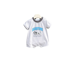 將圖片載入圖庫檢視器 M2402728LS-夏季薄款撞色短袖爬服

