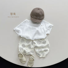 將圖片載入圖庫檢視器 23089PA-夏季韓版寬鬆清涼樹葉印花防蚊褲
