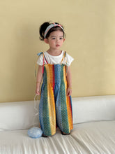 Load image into Gallery viewer, XL260742LS-夏季｜條紋寬鬆｜連體衣
