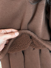 將圖片載入圖庫檢視器 25D02TG-冬季一體絨連帽加厚兩件套
