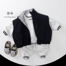 將圖片載入圖庫檢視器 25226SE-冬季韓版個性兩面穿夾棉拉鍊馬甲背心
