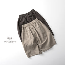 將圖片載入圖庫檢視器 25085PA-夏季休閒褲韓版印花七分褲

