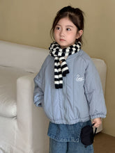 將圖片載入圖庫檢視器 DK250688PA-秋冬季抓絨假兩件牛仔款褲
