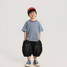 將圖片載入圖庫檢視器 S121SE-夏季｜條紋刺繡｜男童短袖T恤
