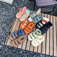 Load image into Gallery viewer, 222AC-Summer boys and girls Velcro baby toddler beach sandals soft sole jelly shoes 
