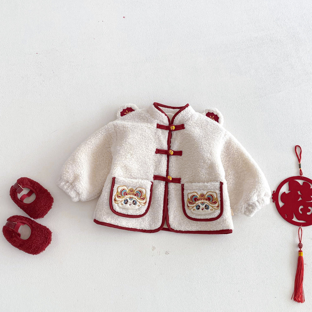 ZDW5664SE-冬季中國風喜慶加絨加厚外套