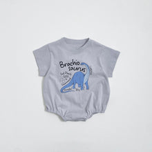 Load image into Gallery viewer, 51409LS-Summer Korean style short-sleeved dinosaur bodysuit 
