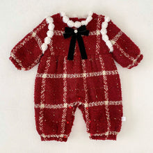 將圖片載入圖庫檢視器 H10676LS-冬季小香風拜年連身衣
