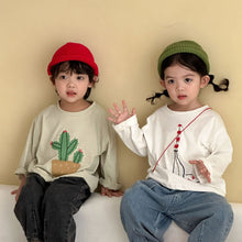 將圖片載入圖庫檢視器 CX260870SE-春秋純棉卡通長袖上衣
