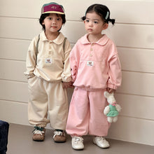 Load image into Gallery viewer, CZ260853TG-春秋運動套裝｜寬鬆衛衣兩件套
