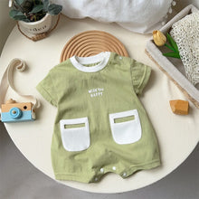 Load image into Gallery viewer, M2402713LS-Summer Korean version of thin short-sleeved bodysuit 
