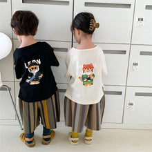 Load image into Gallery viewer, 22X27PA-夏季｜棉麻條紋｜直筒七分褲
