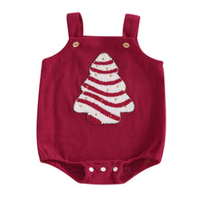 將圖片載入圖庫檢視器 JQ-1982SLS-秋季嬰幼兒聖誕造型繡花吊帶包屁
