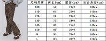 將圖片載入圖庫檢視器 BB2633PCW-秋日豹紋喇叭長褲
