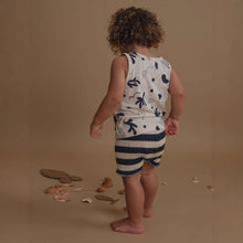 Load image into Gallery viewer, 51419SE-Summer children&#39;s Nordic style sleeveless round neck top 
