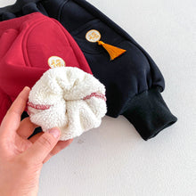 將圖片載入圖庫檢視器 ZDK5665PA-冬季刺繡流蘇中國風加絨加厚長褲
