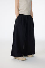 Load image into Gallery viewer, BB2611PCW-夏季｜梭織純色｜闊腿長褲
