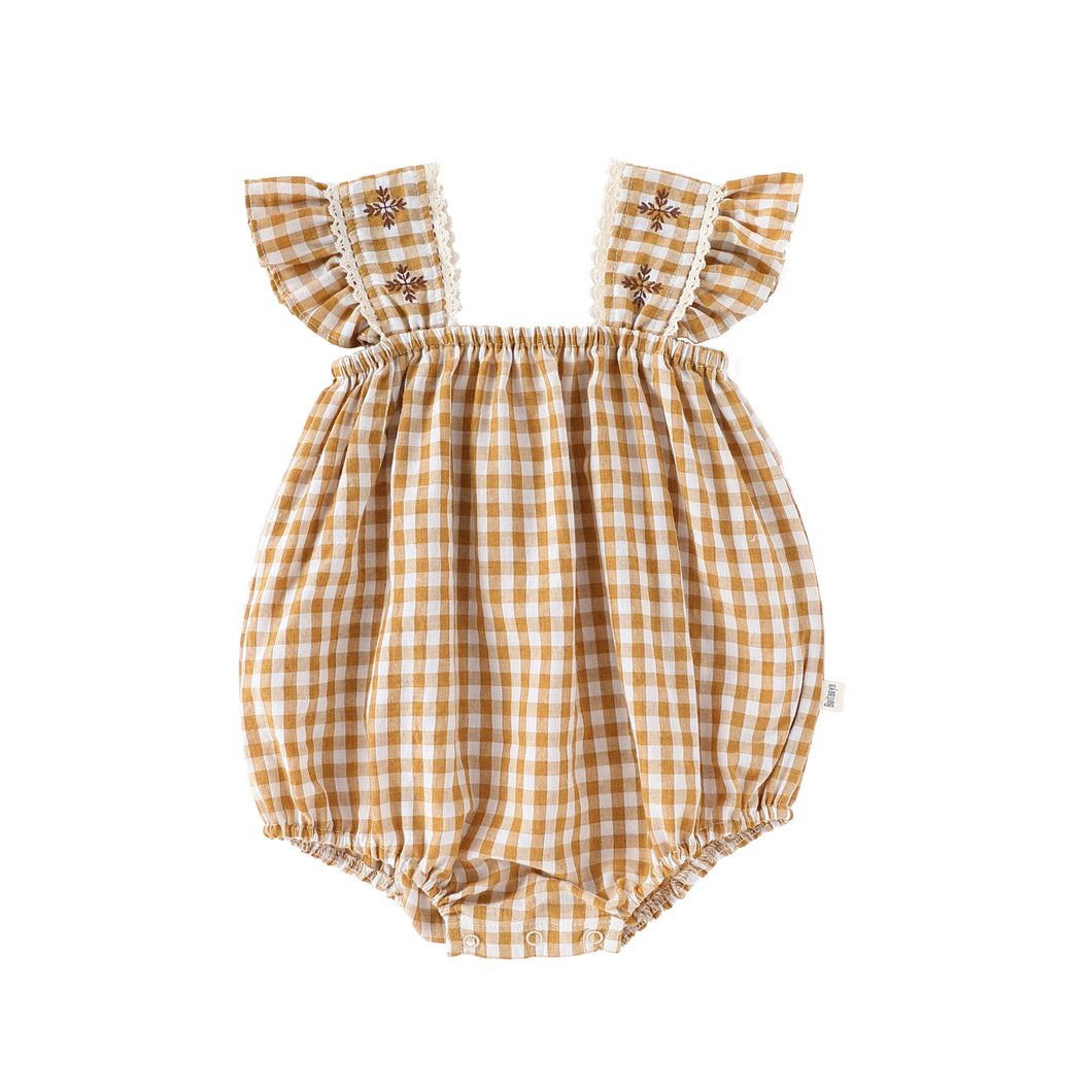 D25051LS-Summer Nordic style suspenders with small flying sleeves 