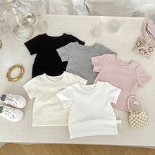 Load image into Gallery viewer, H10686SE-夏季｜純色基礎｜短袖T恤
