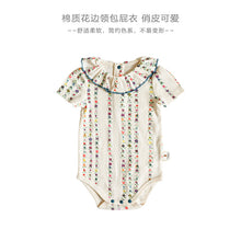 Load image into Gallery viewer, D60118LS-夏季｜碎花領花邊｜三角包屁衣
