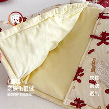 將圖片載入圖庫檢視器 ZDW5692SE-冬季滿版小馬印花加厚夾棉外套
