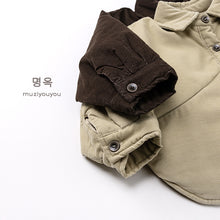 將圖片載入圖庫檢視器 25258SE-冬季夾棉長袖襯衫外套
