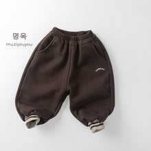 將圖片載入圖庫檢視器 25229PA-冬季SUNDAY刷絨束腳厚棉質長褲
