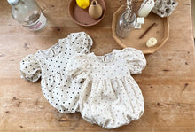 Load image into Gallery viewer, 6190LS-Summer Korean style polka dot bodysuit 
