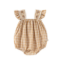 Load image into Gallery viewer, D25051LS-Summer Nordic style suspenders with small flying sleeves 
