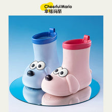 Load image into Gallery viewer, QL6677AC- Dog and children&#39;s anti-slip and waterproof mid-tube rain boots 
