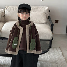 將圖片載入圖庫檢視器 25D18SE-冬季複合式皮毛一體外套
