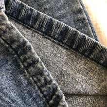 將圖片載入圖庫檢視器 DK250688PA-秋冬季抓絨假兩件牛仔款褲
