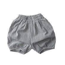 將圖片載入圖庫檢視器 25159PA-夏季韓版兒童棉麻燈籠五分褲

