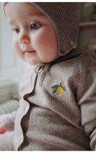 將圖片載入圖庫檢視器 D25278LS-秋冬針織刺繡連帽柔軟連體衣
