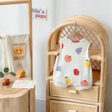 Load image into Gallery viewer, 2402318LS- Summer thin sleeveless fruit climbing clothes
