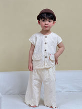 將圖片載入圖庫檢視器 XZ260934TG-夏季｜純棉刺繡｜背心連衣裙套裝
