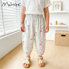 將圖片載入圖庫檢視器 113035PA-夏季女童休閒防蚊長褲
