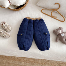 Load image into Gallery viewer, ZDK5262PA-冬季加厚絎線工裝棉褲
