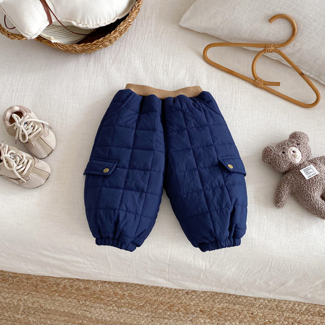 ZDK5262PA-冬季加厚絎線工裝棉褲