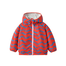 將圖片載入圖庫檢視器 10717SE-秋冬波浪連帽外套
