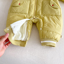 將圖片載入圖庫檢視器 ZDL5067LS-冬季小狗連身衣｜夾棉連帽爬服
